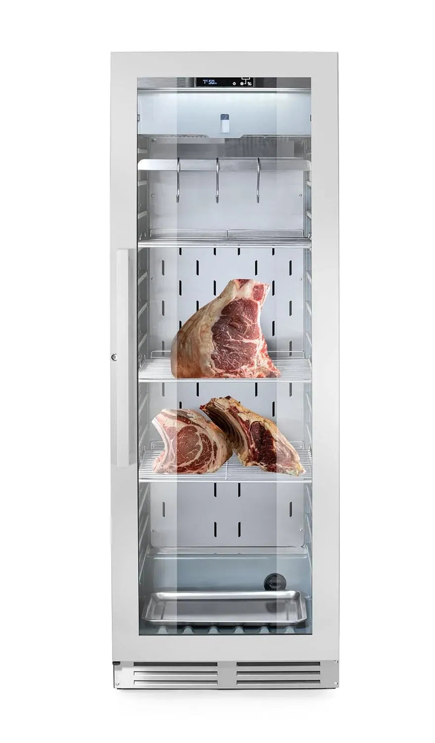 Kühlschrank, 352 L, 170 W, 240 V, HENDI 220-240V, Edelstahl, 595x710x, 1720mm