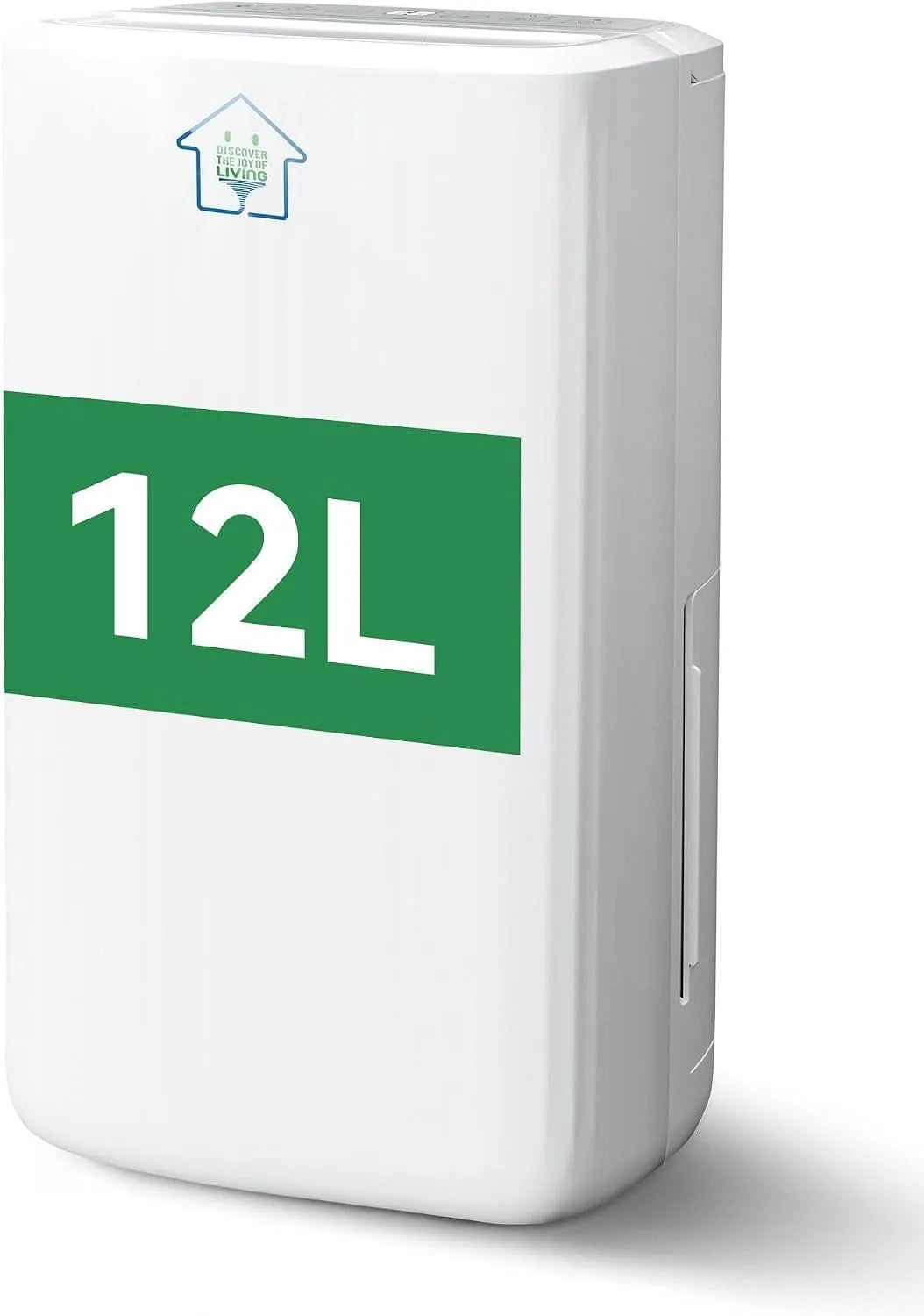 Wäschetrockner, 12 L, 36 dB, Luftentfeuchter 24h, Timer, leise, Keller 36dB Leiser Raumentfeuchter, 122m³, 3 Modi