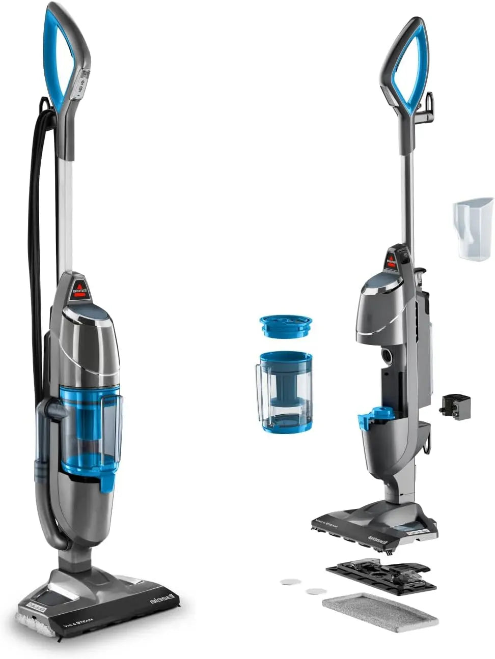 Staubsauger, BISSELL 2-in-1 4266N, Dampf, elektrisches Staubsauggerät, Vac & Steam 2-in-1 Dampfreiniger & Staubsauger 4266N