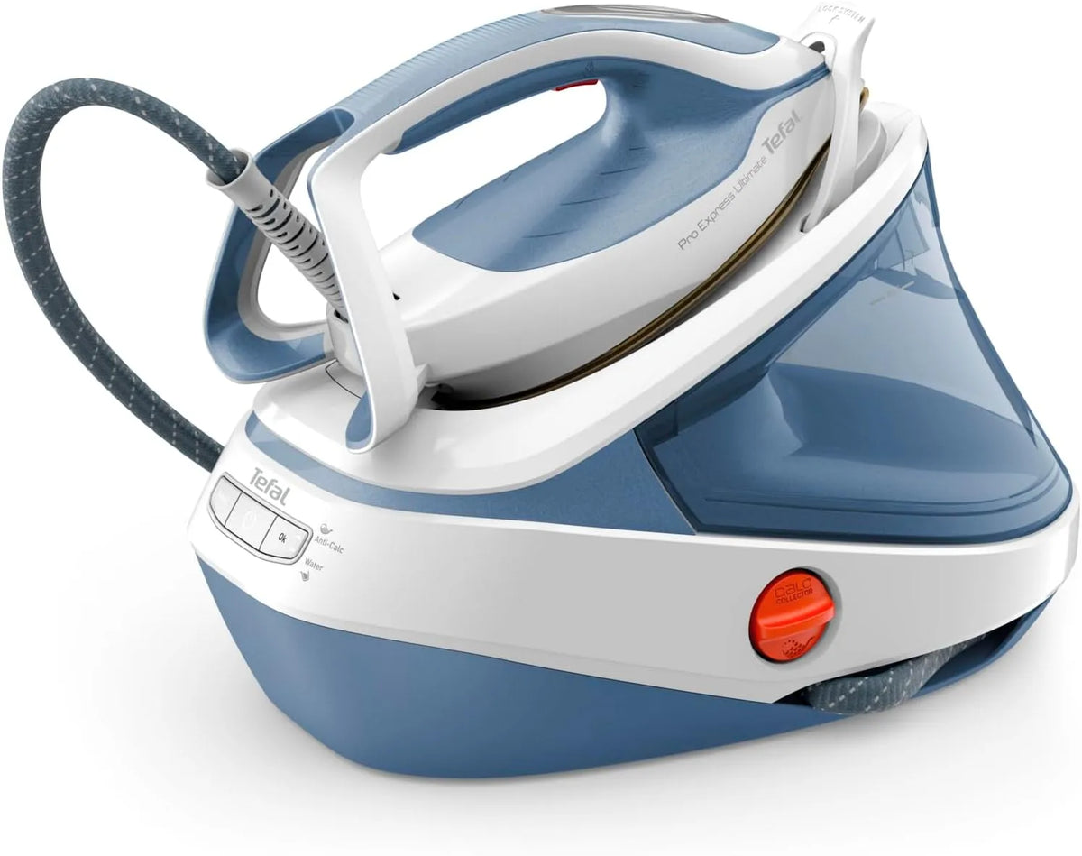 Tefal GV9710 Dampfbügelstation, 7,6 Bar, 155 g, 580 g, Weiß
