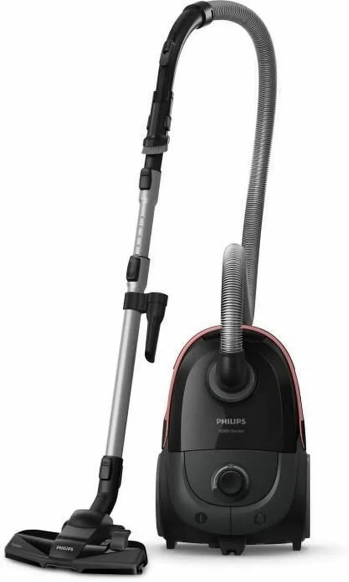 Philips W 4 XD5123/10 Staubsauger, 4 L, 900 W, IPS-Panel, Schwarz