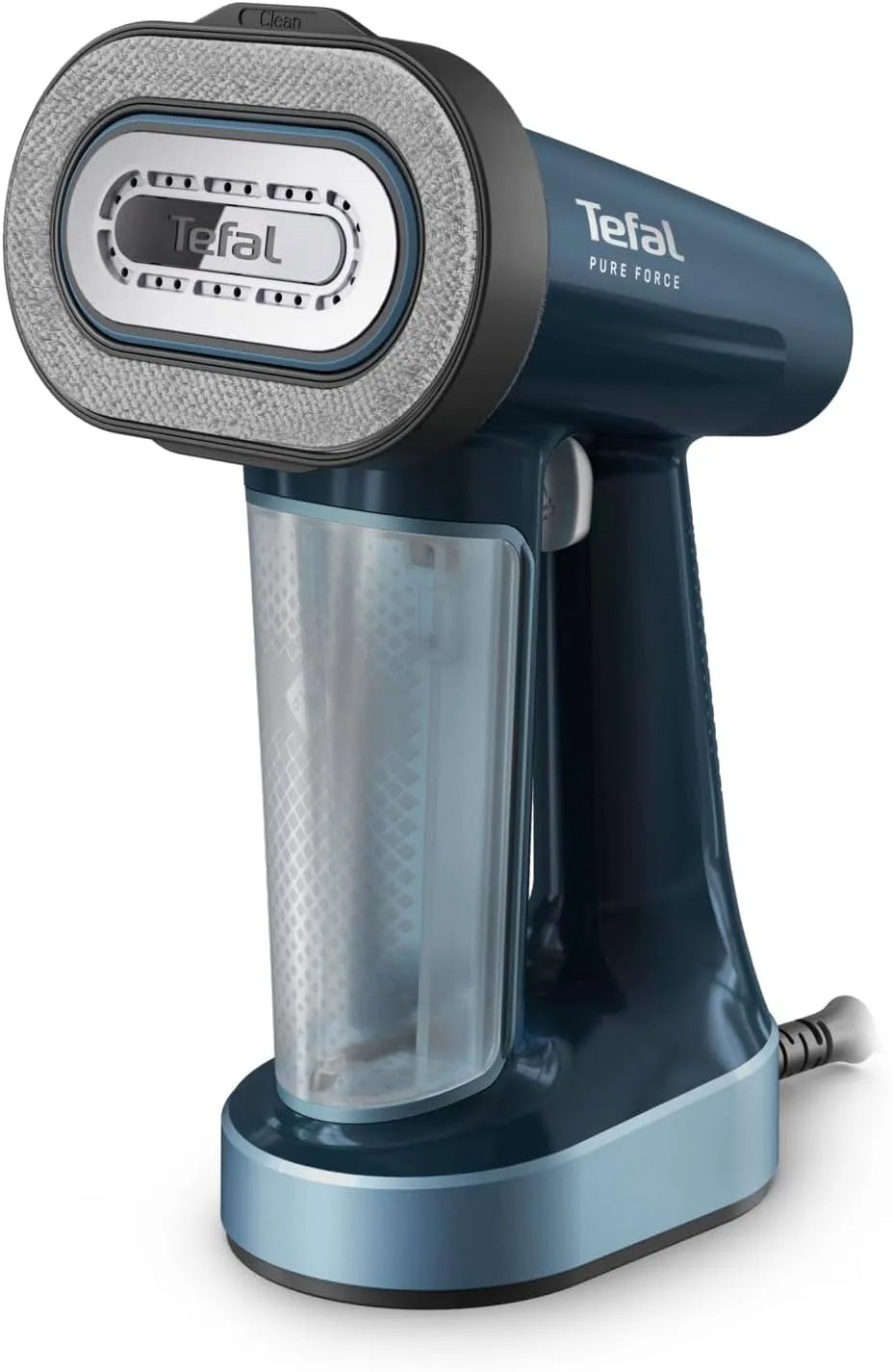 Tefal 3-in-1 DT8755E0 Dampfbürste, 1800 W, 35 g, 90 g, 180 ml, großer Wassertank, Blau