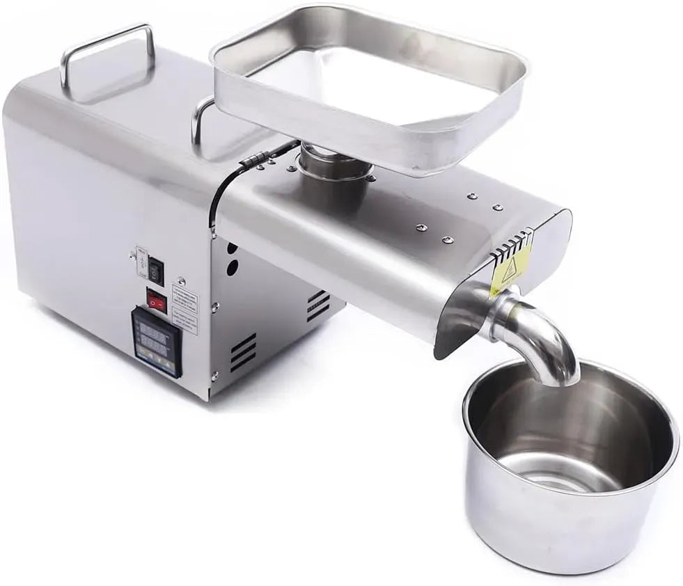 lpresse Maschine, Ölpresse, 750 W, Edelstahl, für Tung-Samen