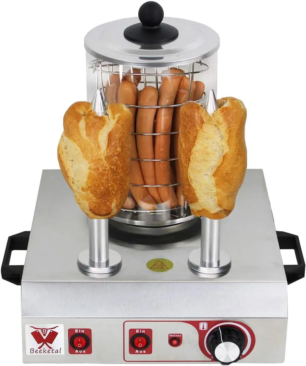 Hot Dog Maker, Korbdurchmesser, 140 mm, Edelstahl, Wärmefunktion, Beeketal