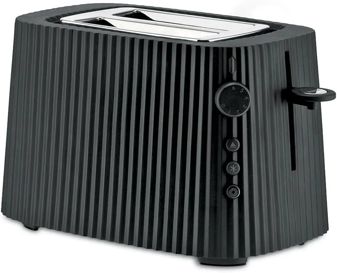 Toaster, 850 W, Alessi MDL08, Schwarz, Europäisch Stecker 850 W