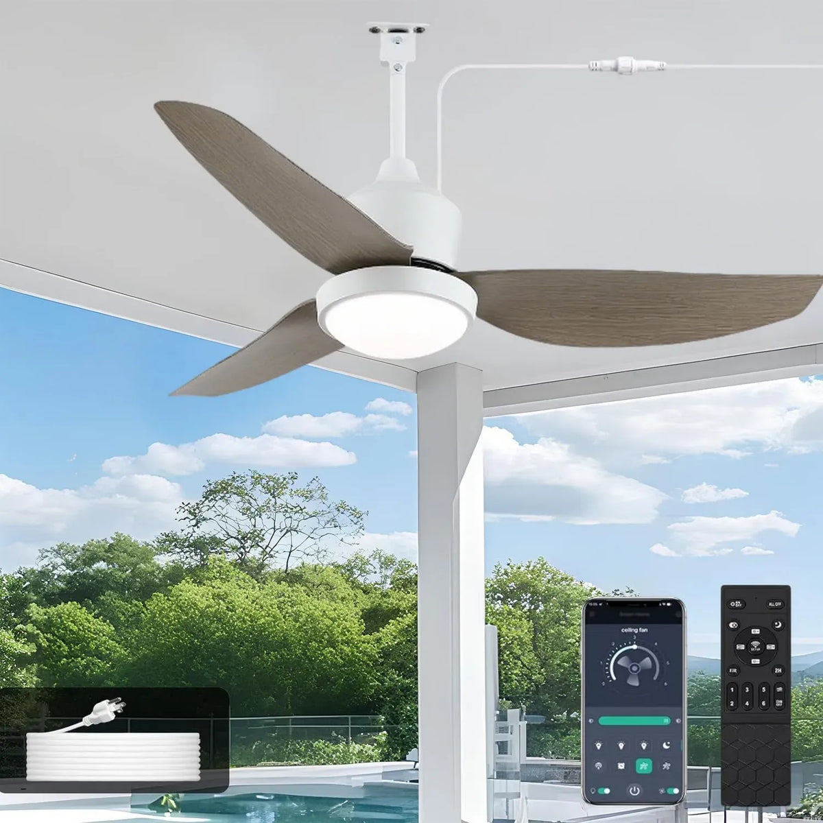 Ventilator, 106CM, Outdoor, IP65, Ventilator zur Luftzirkulation