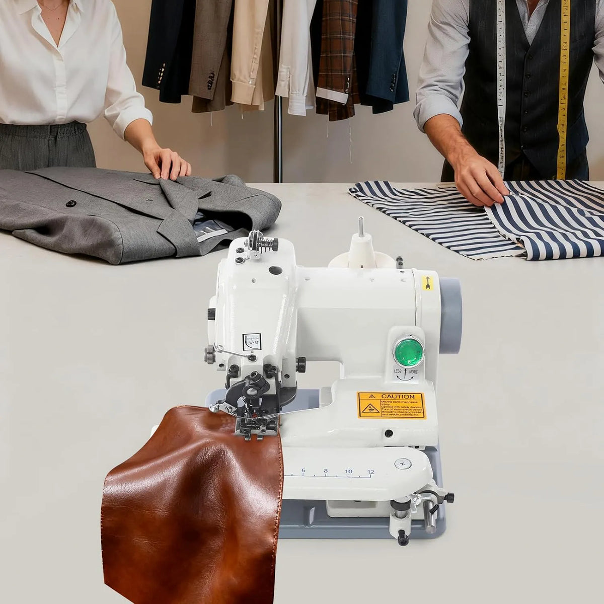 3.2-8.5mm Einfaden-Kettennähmaschine, Blindstich-Nähmaschine, Haushaltsnähmaschine, Blindstichmaschine, elektrische Nähmaschine, 8.5 mm, tragbar