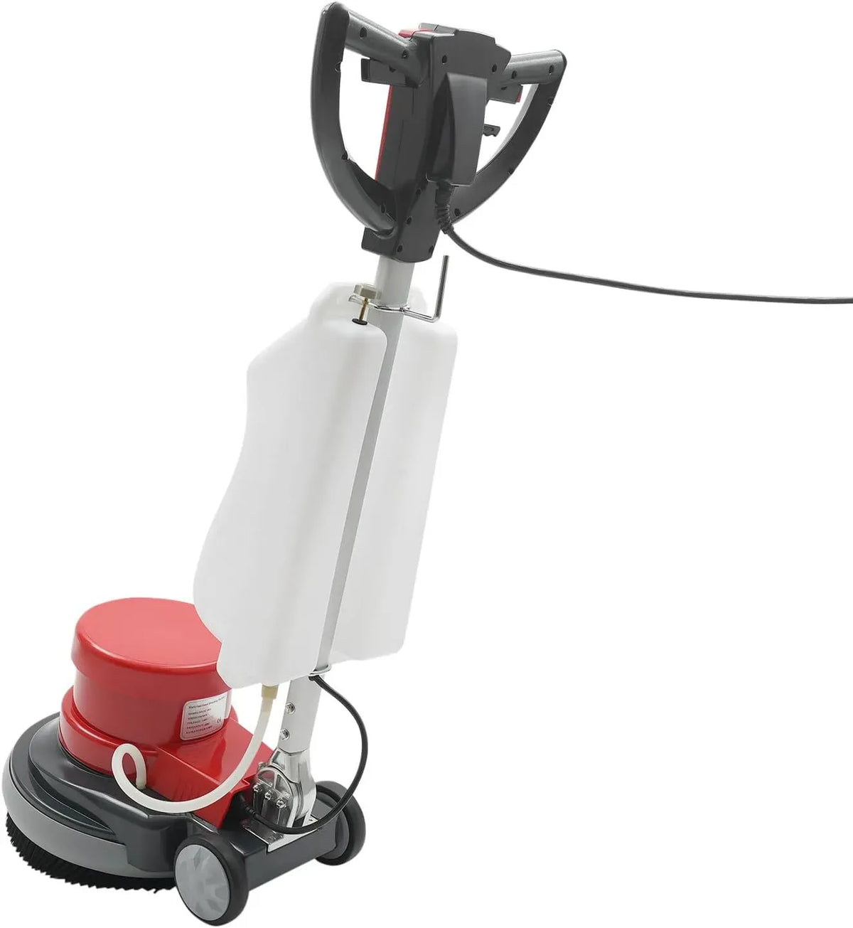 Multifunktions-Bürstmaschine, Bodenreinigungsmaschine, Bodenpoliermaschine, Bürste, 8 L, 1100 W, großer Wassertank, Holz, für Fliesen