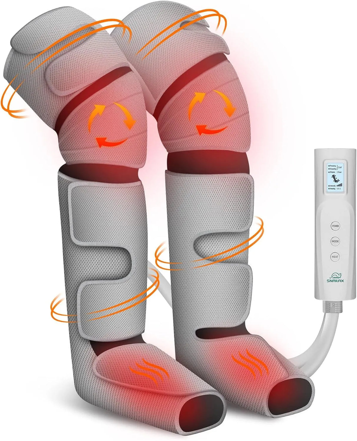 Beinmassagegerät, Fußmassagegerät, Wärmefunktion, für Füße Waden Oberschenkel