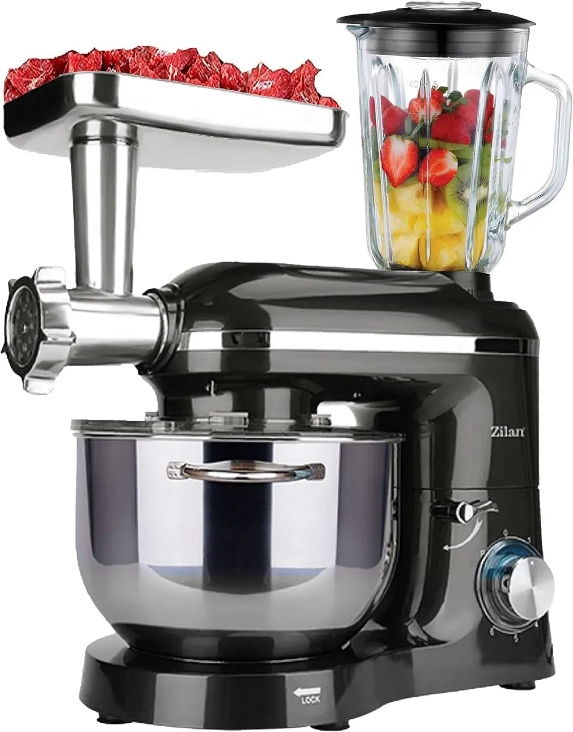 Küchenmaschine, Zilan 3in1, Küchenroboter