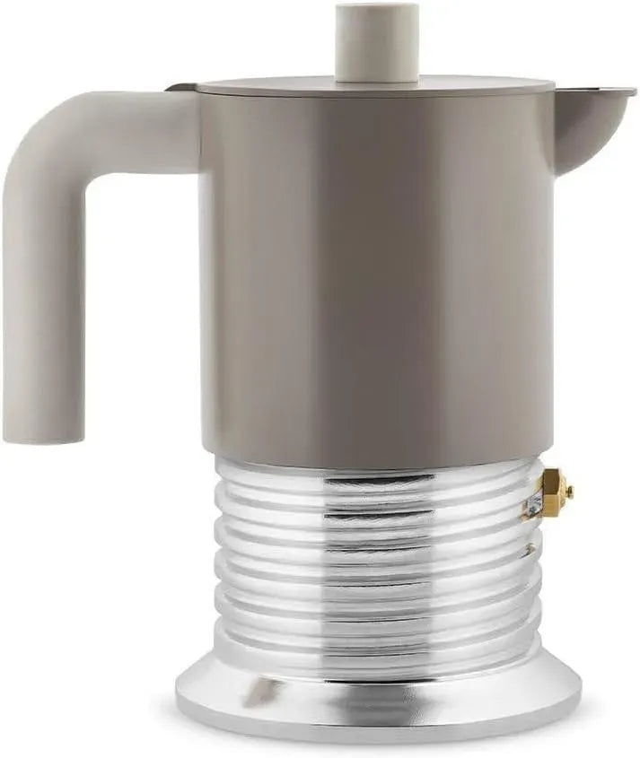 Espressokocher, 3 Tassen, Grau, für 3 Tassen, Alessi Vite Espressokocher für 3 Tassen