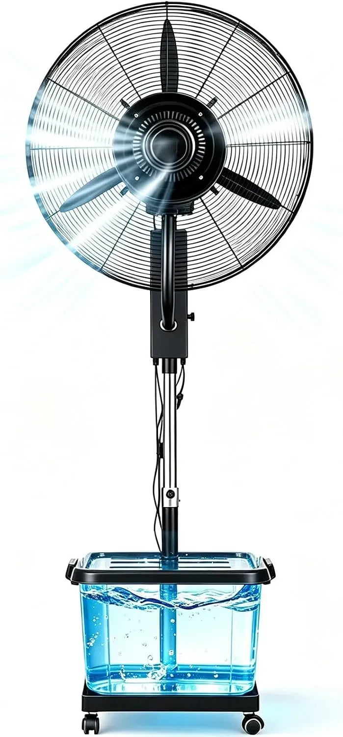 Ventilator, Outdoor, 3 Geschwindigkeiten, Wohnzimmergestaltung, höhenverstellbar