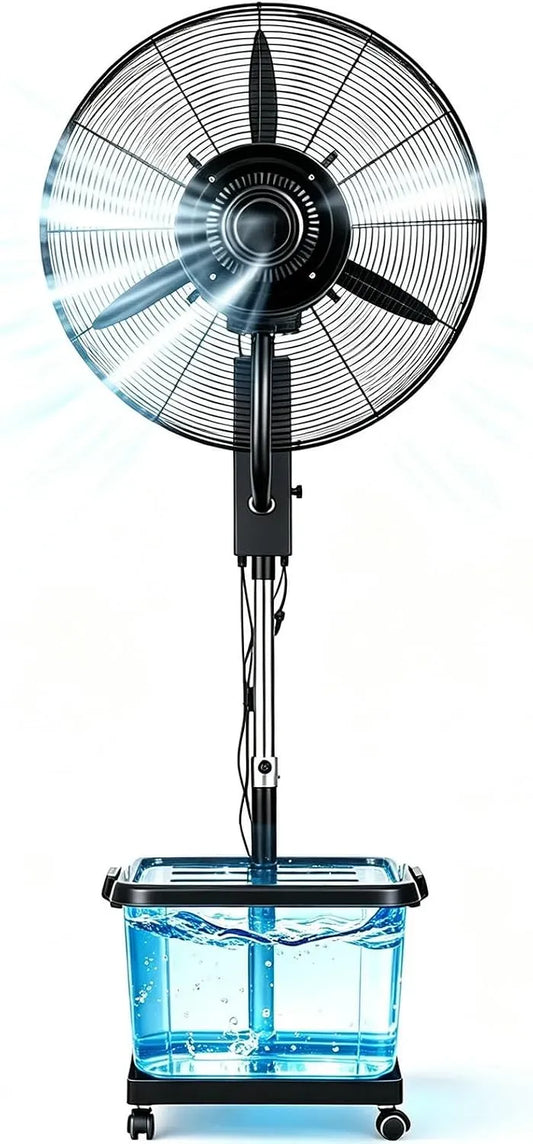 Ventilator, Outdoor, 3 Geschwindigkeiten, Wohnzimmergestaltung, höhenverstellbar