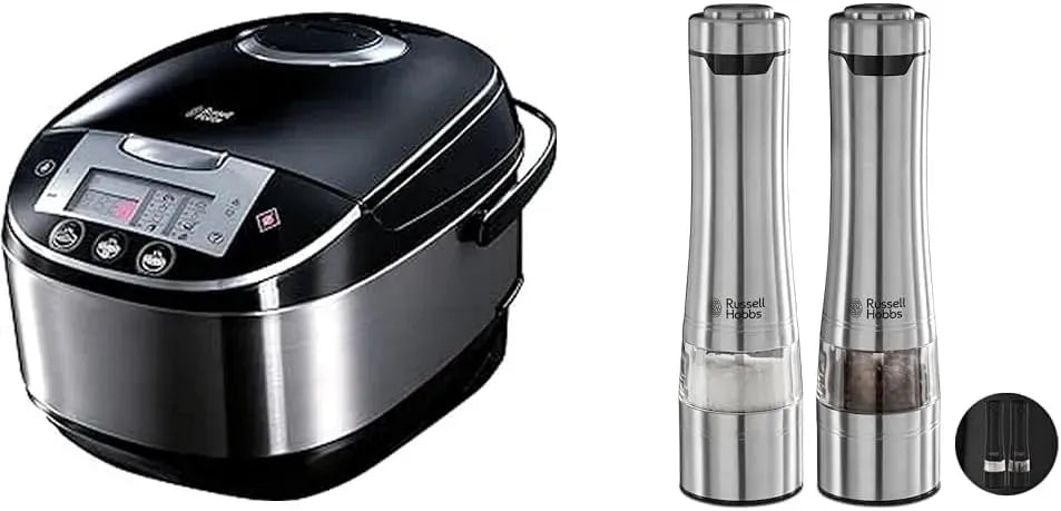 Russell Hobbs 11-in-1 Joghurtbereiter, Multikocher, Reiskocher, Schongarer, Dampfgarer, Cooker, Mühle, elektrischer Multikocher