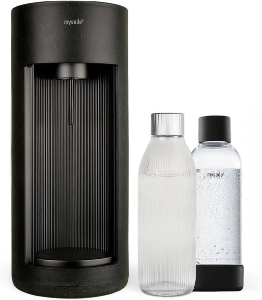 Mysoda: Glassy Wassersprudler, Schwarz