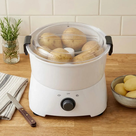 Kartoffelschälmaschine, Elektrische, Elektrischer Kartoffelschäler Kartoffelstreuer Mit Wasser Gemüseschäler