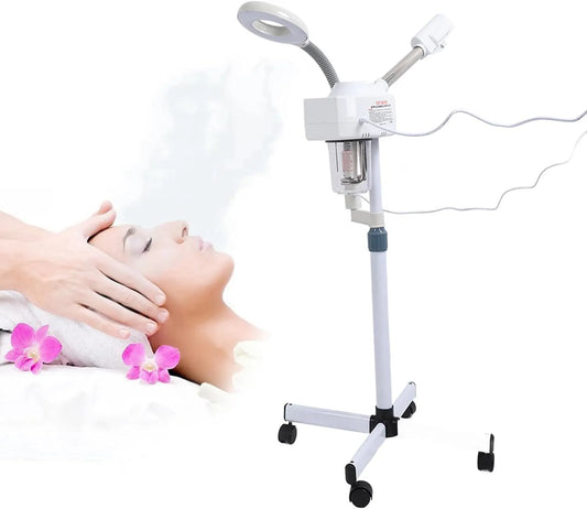 2-in-1 5-fach Kosmetik-Dampfgerät, Schminktisch-Lampe, LED-Schminklampe, 220 V, Wohnzimmergestaltung