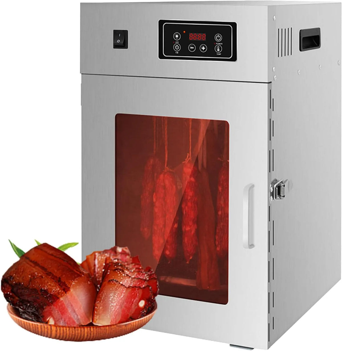 Wäschetrockner, 30 bis 90 °C, Edelstahl, Dörrkammer aus Edelstahl