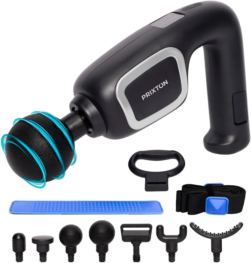 Massagepistole, Muskelmassagegerät, 24 W, 6 Geschwindigkeiten, PRIXTON