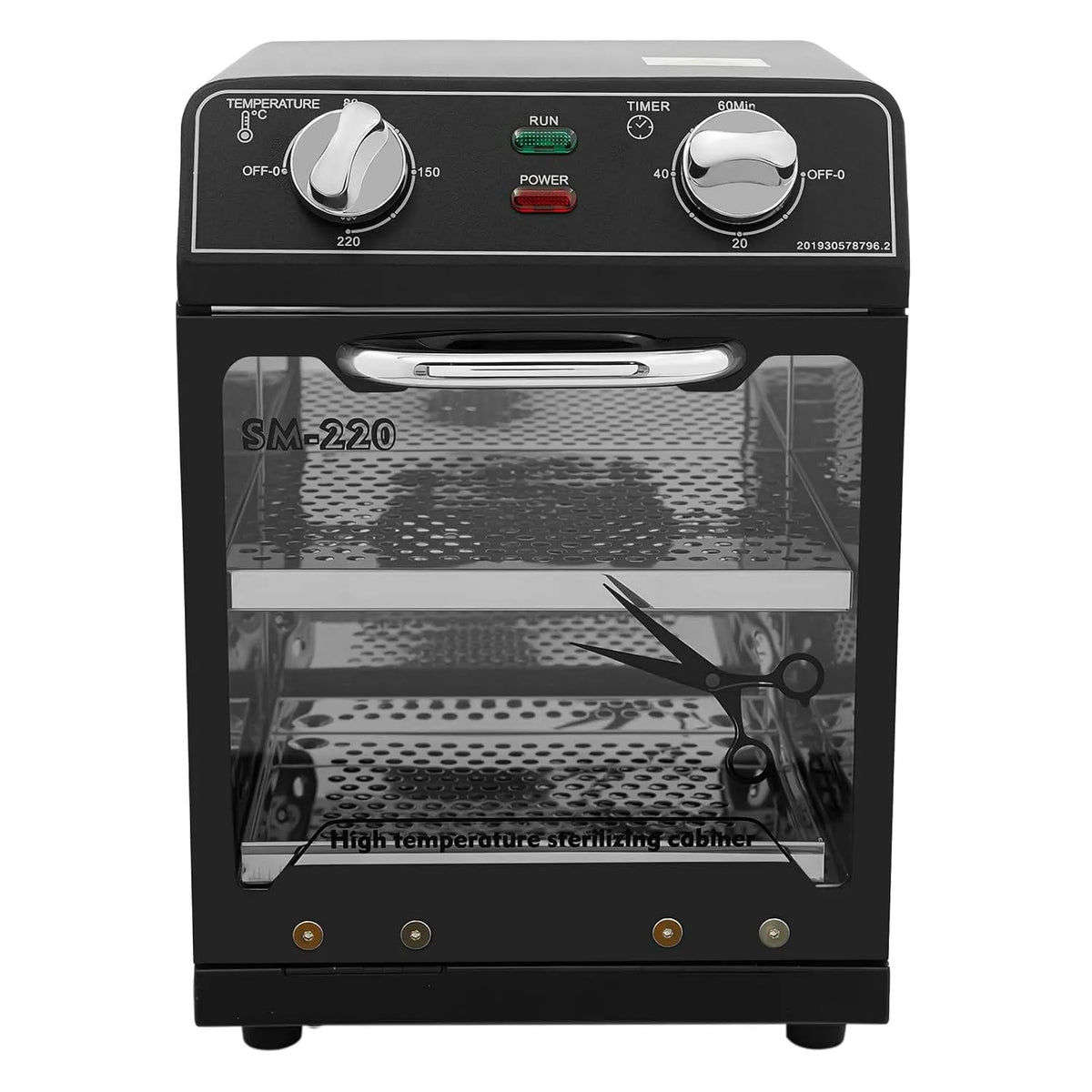 X 21 Nagelwerkzeugen, Sterilisatoren, 8l Hochtemperatur-sterilisator, Temperaturbereich 0-220℃, 22 X 31, Smart Funktion, Einfach Zu Reinigen