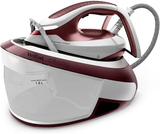 Tefal Dampfbgelstation, 1,8 L, 2800 W, 6,8 Bar, Rot