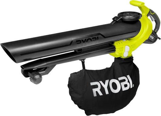 RYOBI 3000W RBV3000CESV Elektro-Laubsauger, 45 L, 3000 W