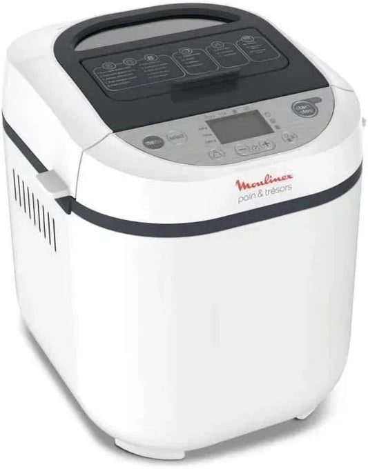 Moulinex OW250110 Brotbackautomat, 720 W, Brotbackmaschine, Weiß