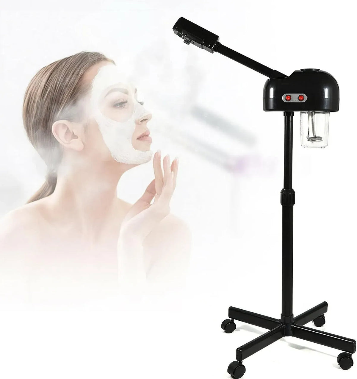 Luftbefeuchter, Dampfgerät, Gesichtsdampfer, 800 W, Wohnzimmergestaltung, für Salon und Zuhause