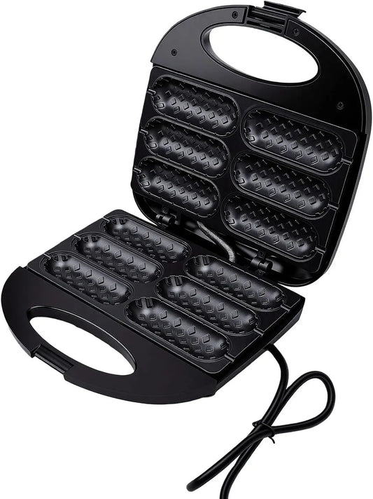 Waffeleisen, Maker, Waffelautomat, 750 W, 220 V, für 6 Mini Corn Dogs