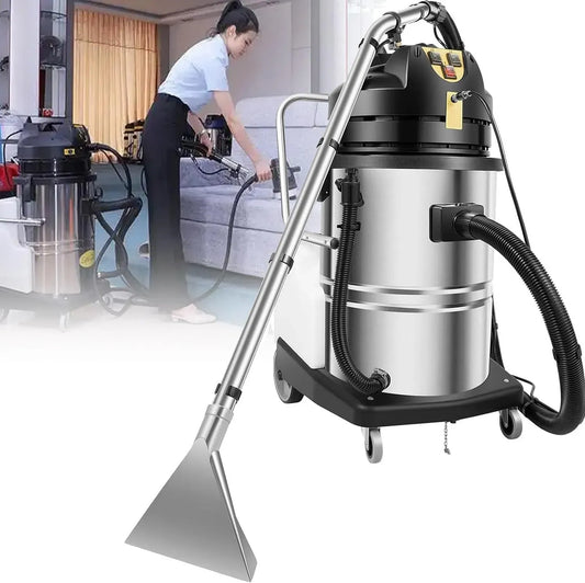 Teppichreinigungsmaschine, in-1-Bodenbürstenreiniger, Teppich- und Polsterreiniger, 60 L, 2110 W, gewerblich, Kommerzielle