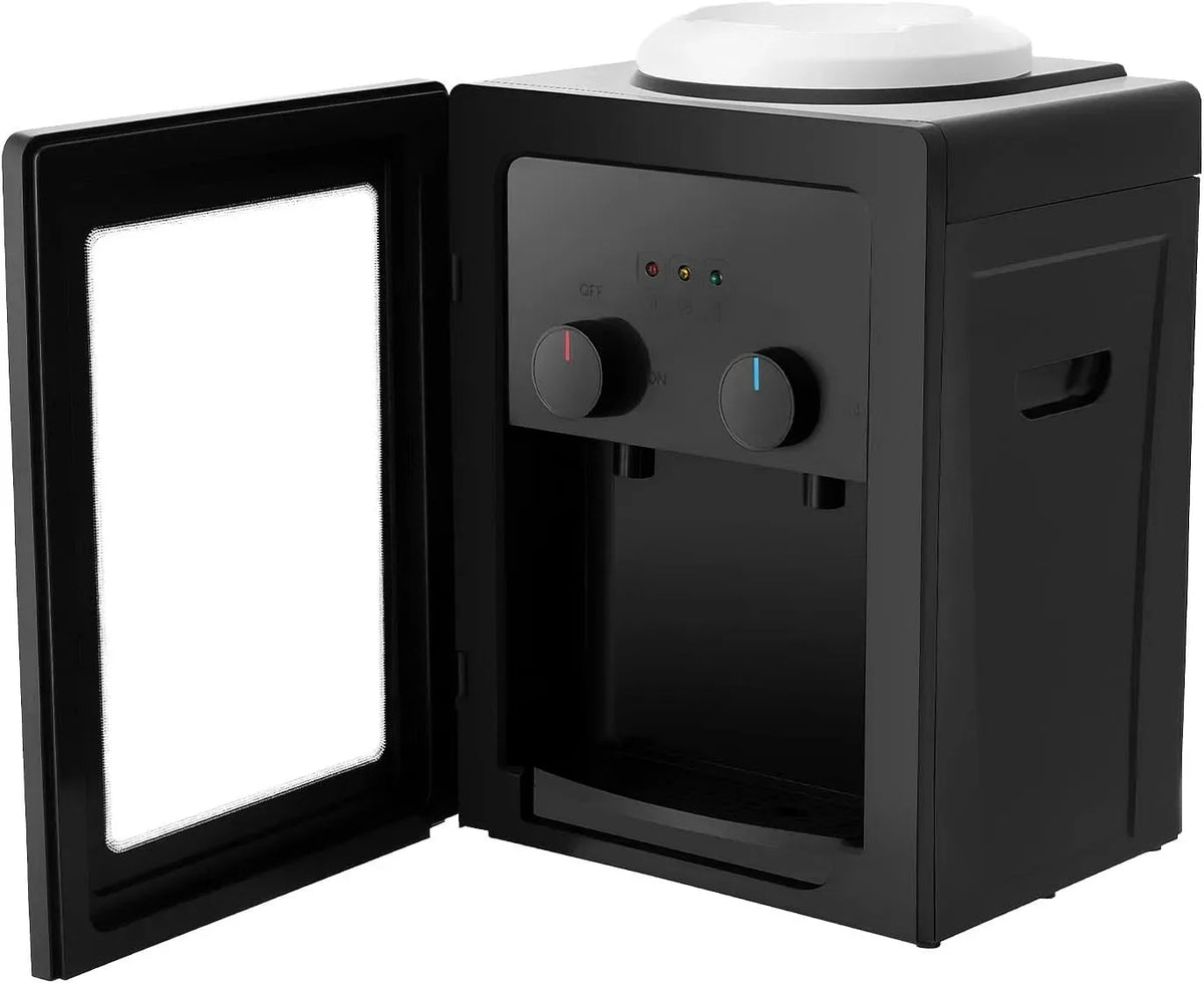 Tisch-Wasserspender, Schnellaufheizung, Kaltwasserspender, 550 W, 220 V, 2 Temperaturzonen, Wärmefunktion
