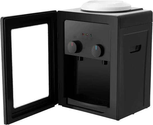 Tisch-Wasserspender, Schnellaufheizung, Kaltwasserspender, 550 W, 220 V, 2 Temperaturzonen, Wärmefunktion