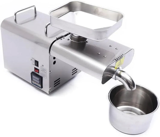 lpresse Maschine, Ölpresse, 750 W, Edelstahl, für Tung-Samen