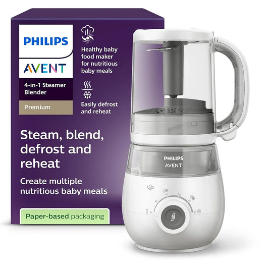 Geschirrspüler, Spülmaschine, AVENT, Dampf, Auftaufunktion, in-1 Dampfgarer mit Mixer Premium, Modell SCF883/01, Dampfgaren