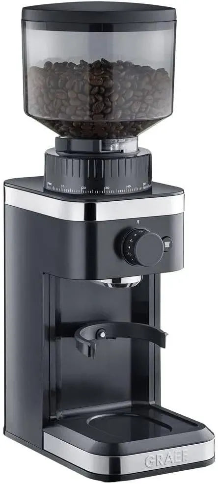 GRAEF CM502 Kaffeemühle, Kaffeebohnenmühle, Schwarz