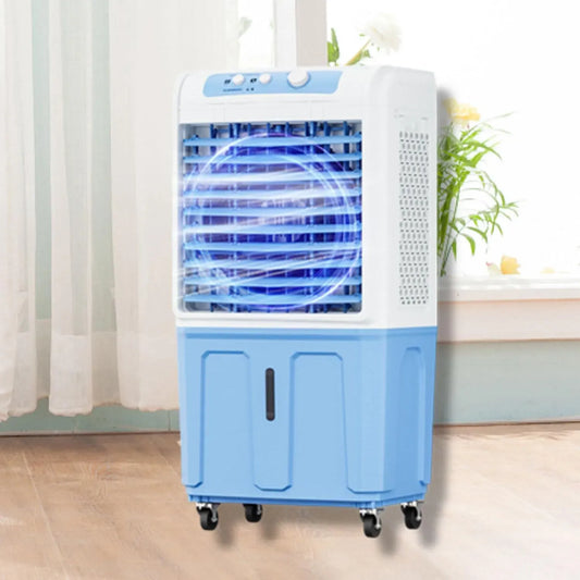 Klimaanlage, tragbar, 3 Geschwindigkeiten, Oszillation, großer Wassertank, 120°-Oszillation