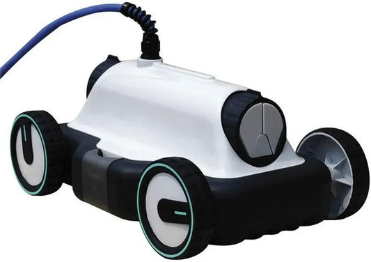Poolroboter, Poolreinigungsroboter, Weiß, Bestway 58478 Mia Poolroboter mit flachem Boden