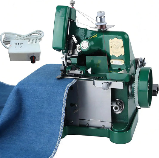 Hochgeschwindigkeits-Industrie-Overlock-Nähmaschine, Overlockmaschine, elektrische Nähmaschine, 3000 Stiche, gewerblich