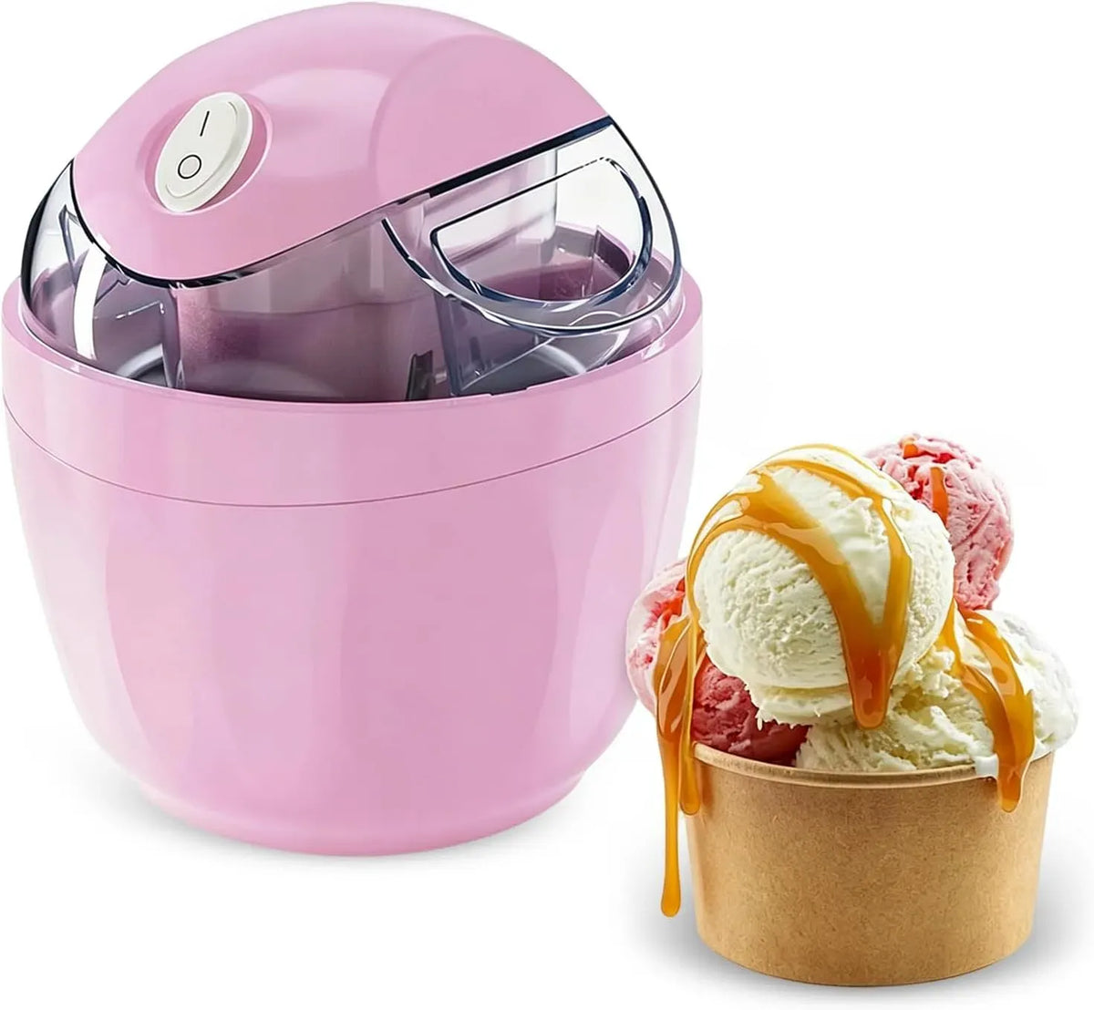 Mini-eismaschine, Softeismaschine, Tischgerät, Speiseeismaschine, für Zuhause