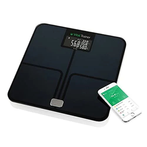 BT 4 Personenwaage, Schwarz, ETA, Digital, Smart-App