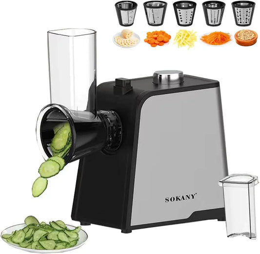 SK-06018 Gemüseschneider, 1000 W, für Obst und Gemüse, SOKANY