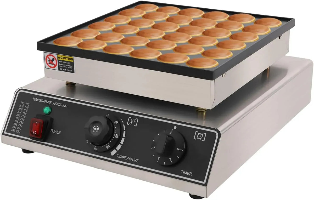 Pancake Maker, Pfannkuchenmaker, gewerblich, Antihaftbeschichtung, Edelstahl