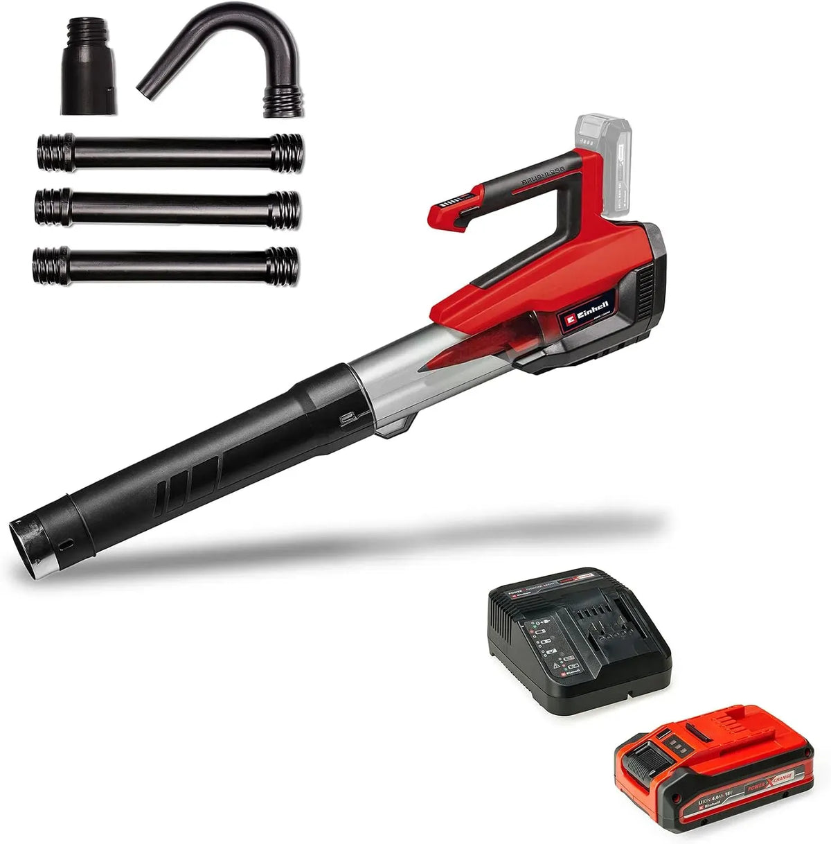 Einhell LB 18 Akku, Ladegerät, 18 V, 670 m³/h, kabellos