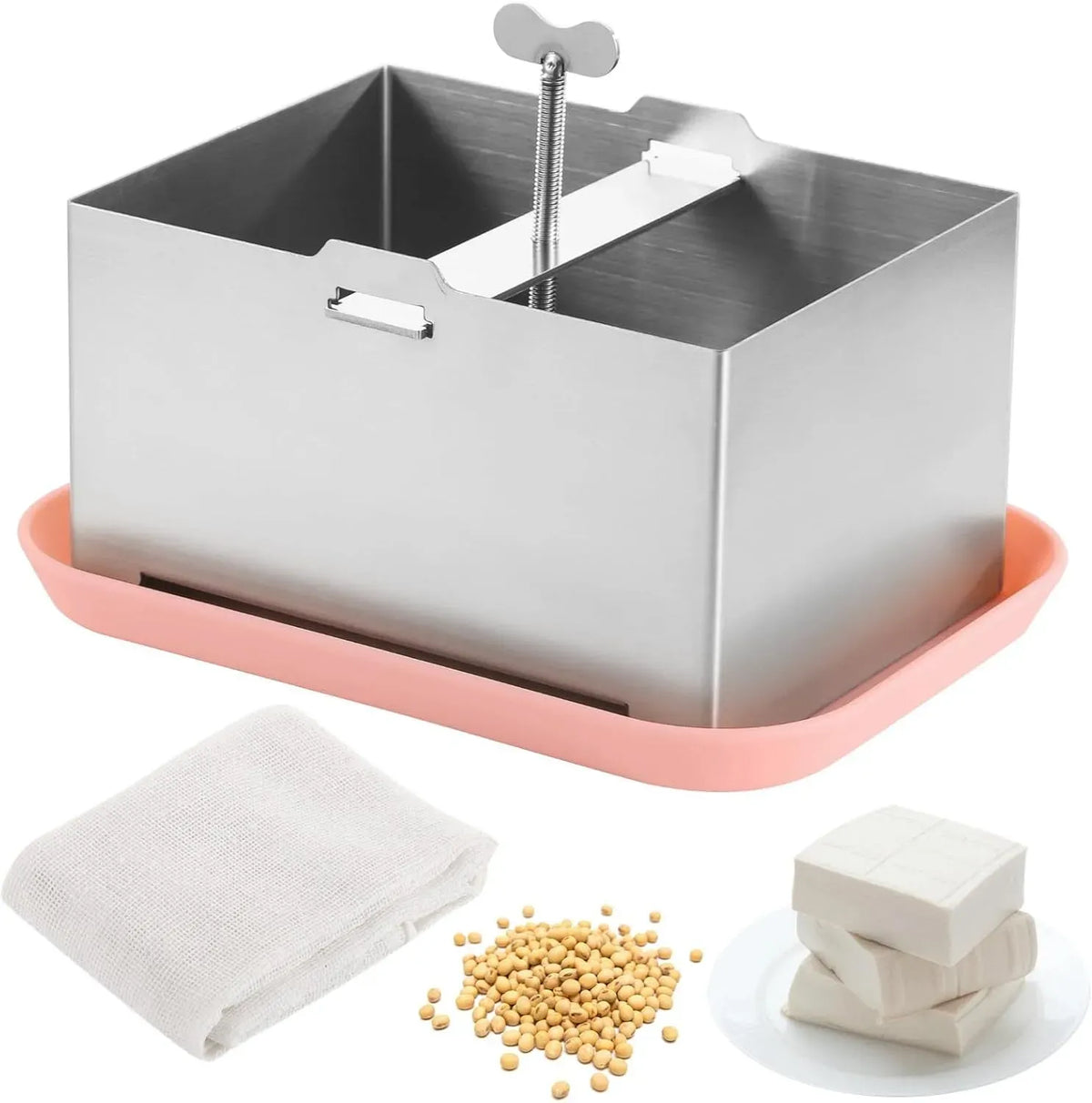 Gerätezubehör, Edelstahl, Tofupresser aus 304 Edelstahl