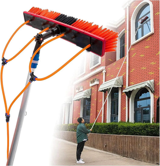 Solarpanel-Reinigungsbürste, Fensterreiniger, Reinigungsgerät, elektrischer Fensterreiniger, 11 m, für Solarpanels im Haus und im Freien
