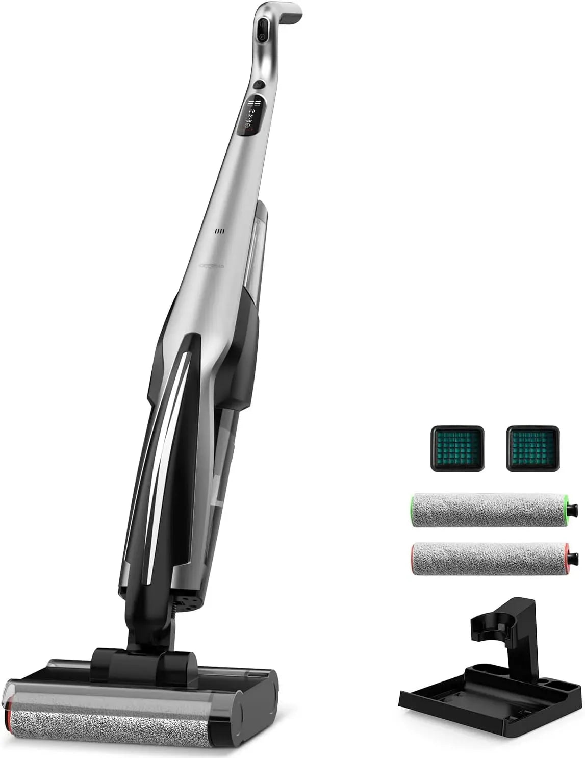 DEM-VX96W Trockensauger, 150 W, kabellos, Grau, für Haustiere und Hartböden, Deerma