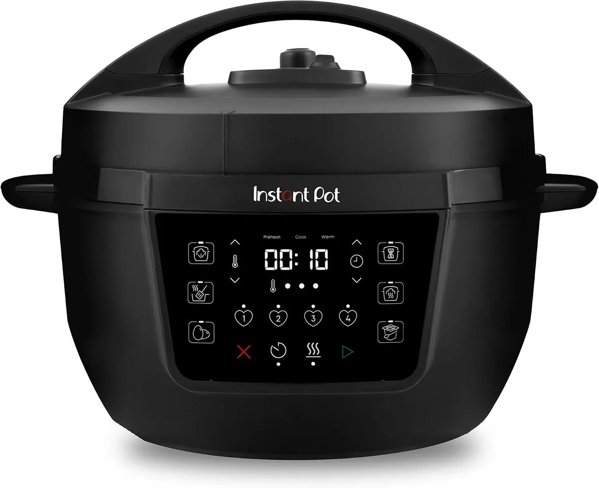 Kochgeschirr XL 7 7-in-1, 7.1 L, Dampf, Schwarz, in-1 Smart Cooker, Dampfgarer und Speisewärmer