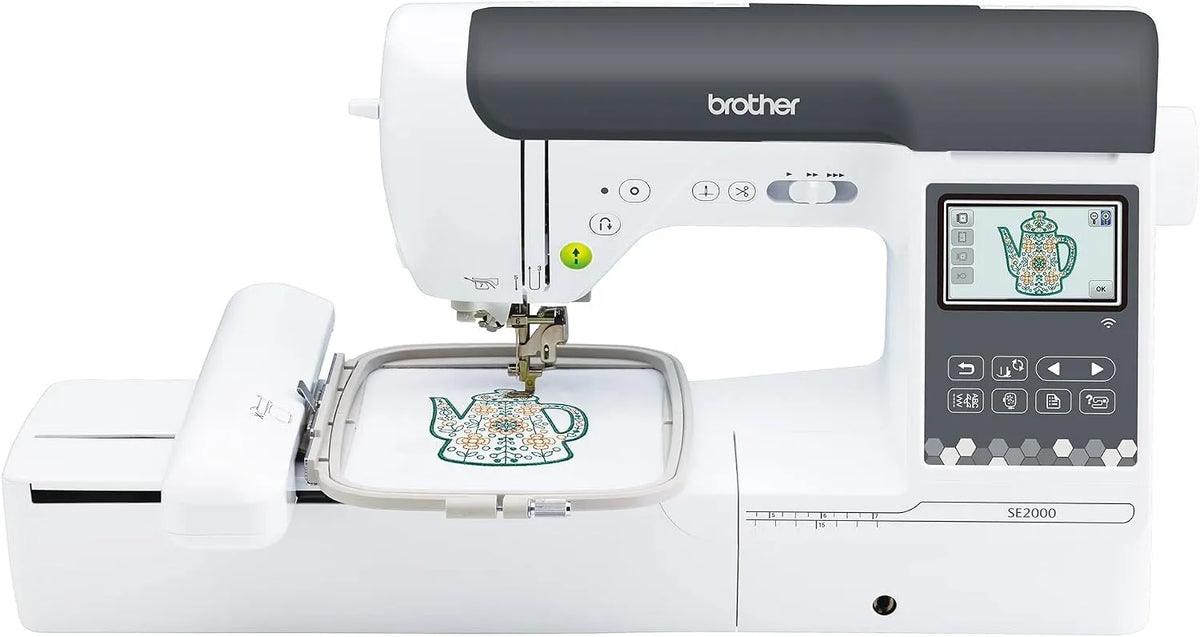Brother SE2000 Stickmaschine, Stickautomat, Computergesteuerte Näh- und Stickmaschine