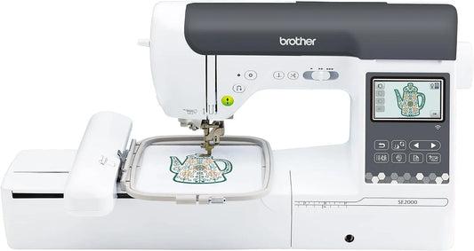 Brother SE2000 Stickmaschine, Stickautomat, Computergesteuerte Näh- und Stickmaschine
