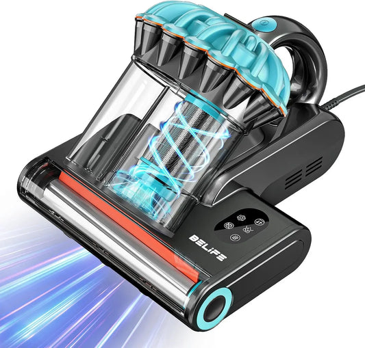 Vacuum Cleaner, Belife M8 Mattress Vacuum Cleaner with UV & Hot Air & Heating